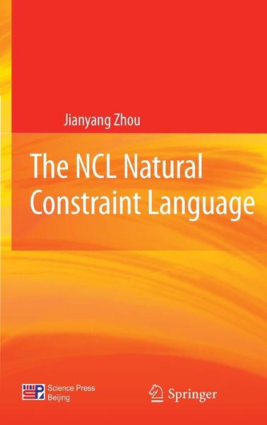 Produktbild: The NCL Natural Constraint Language