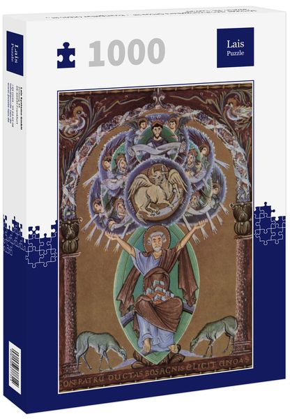 Produktbild: Lais Puzzle Meister des Evangeliars Ottos III. - Evangeliar Ottos III., Szene: Hl. Lukas 1000 Teile