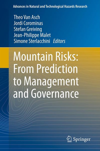 Produktbild: Mountain Risks: From Prediction to Management and Governance