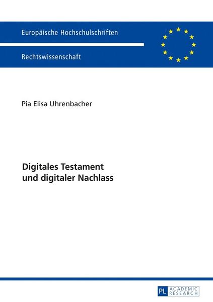 Produktbild: Digitales Testament und digitaler Nachlass