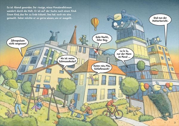 Produktbild: Wie der riesige, miese Monsteralbtraum ein Kind fand, das ihn zu Ende tr&auml;umte.