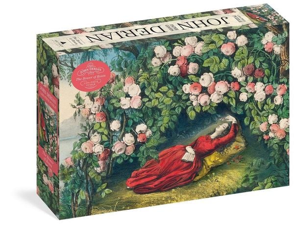 Produktbild: John Derian Paper Goods: The Bower of Roses 1,000-Piece Puzzle