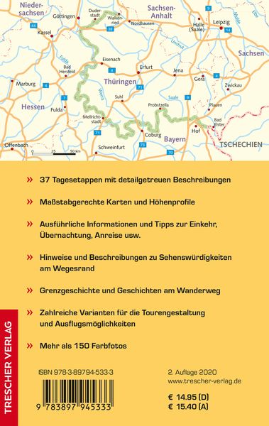 TRESCHER Reiseführer Grünes Band - Der Süden