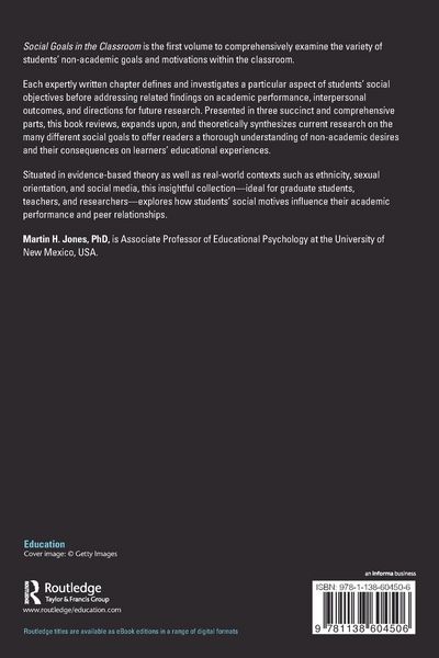 Produktbild: Social Goals in the Classroom