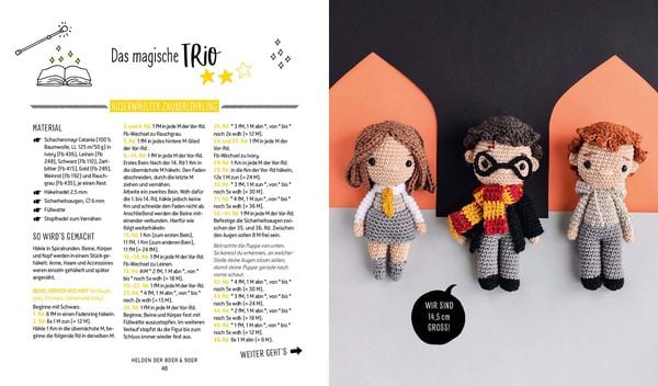 Produktbild: Helden der Kindheit &ndash; Das H&auml;kelbuch &ndash; Trickfiguren, Kulthelden und mehr Amigurumis h&auml;keln