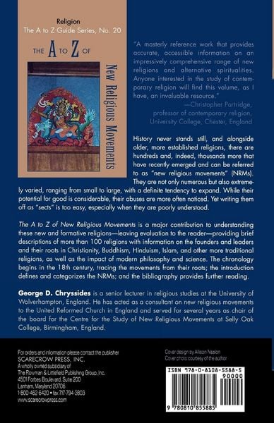 Produktbild: To Z of New Religious Movements
