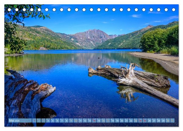 Produktbild: Zwischen Gipfeln und Meer (Tischkalender 2026 DIN A5 quer), CALVENDO Monatskalender
