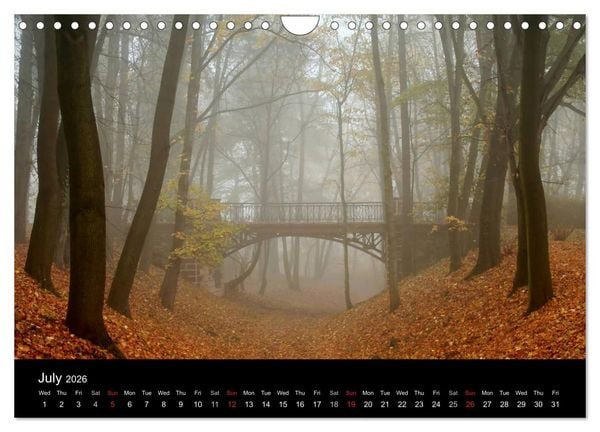 Produktbild: Monuments of Czech Republic 2026 (Wall Calendar 2026 DIN A4 landscape), CALVENDO 12 Month Wall Calendar