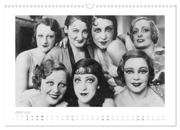 Produktbild: Die 20er Jahre - Glanz und Glorie (Wandkalender 2026 DIN A3 quer), CALVENDO Monatskalender