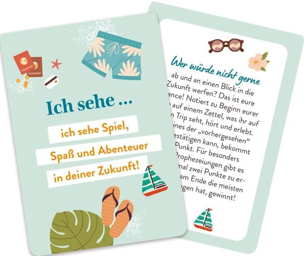 Produktbild: 50 Games to go - Kartenbox mit vielen Spielen und Kreativideen f&uuml;r unterwegs