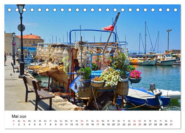 Produktbild: Kretas Wilder Westen (Tischkalender 2026 DIN A5 quer), CALVENDO Monatskalender