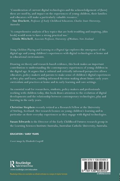 Produktbild: Young Children Playing and Learning in a Digital Age