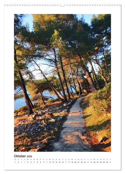 Produktbild: Kroatiens Inselzauber, Cres und Losinj (Wandkalender 2026 DIN A2 hoch), CALVENDO Monatskalender