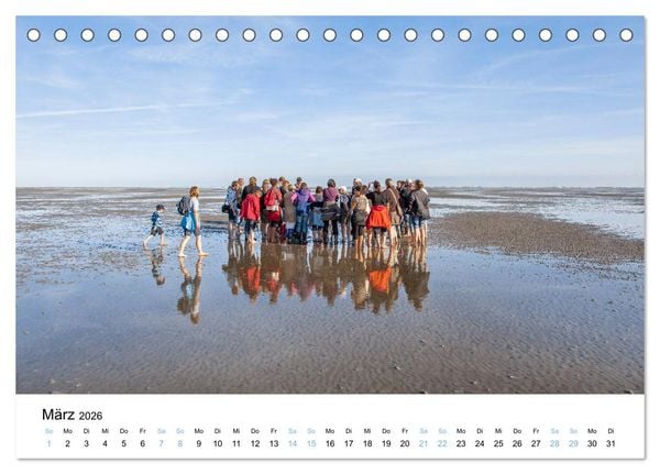 Produktbild: Lieblingsinsel Spiekeroog (Tischkalender 2026 DIN A5 quer), CALVENDO Monatskalender