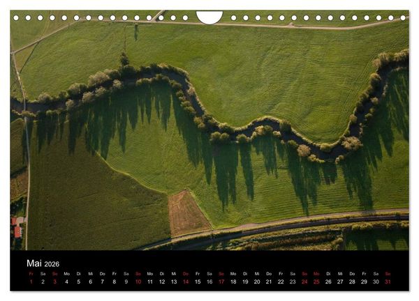 Produktbild: Hohenlohe von oben (Wandkalender 2026 DIN A4 quer), CALVENDO Monatskalender