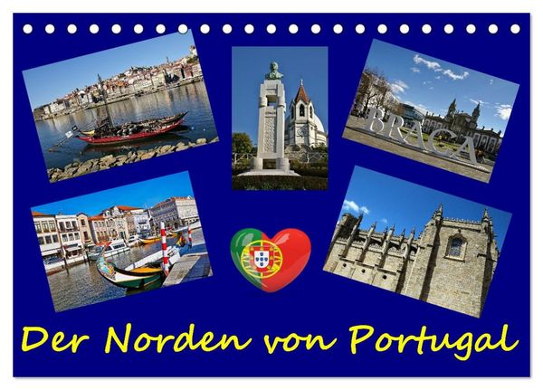 Produktbild: Der Norden von Portugal (Tischkalender 2027 DIN A5 quer), CALVENDO Monatskalender
