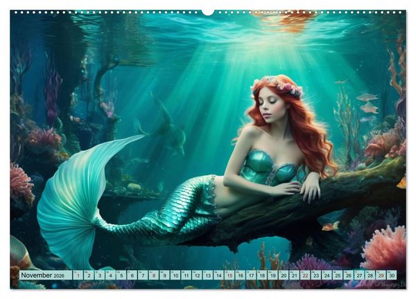 Produktbild: Im Reich der M&auml;rchen, Mythen und Legenden (hochwertiger Premium Wandkalender 2026 DIN A2 quer), Kunstdruck in Hochglanz
