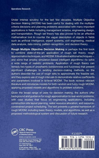 Produktbild: Rough Multiple Objective Decision Making