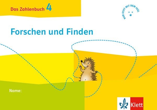 Produktbild: Das Zahlenbuch 4. Igel-&Uuml;bungsheft Forschen und Finden (Arbeitsheft zum Knobeln und Forschen) Klasse 4