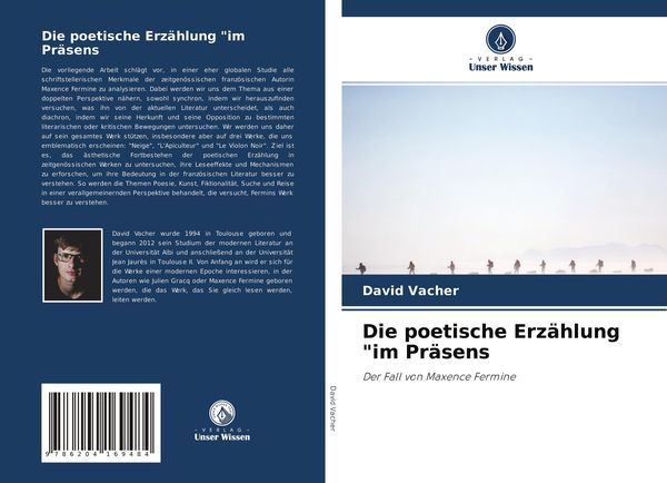 Produktbild: Die poetische Erz&auml;hlung "im Pr&auml;sens