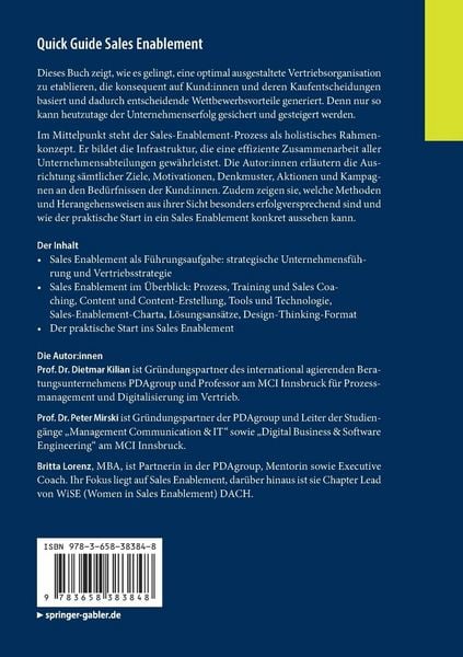 Produktbild: Quick Guide Sales Enablement
