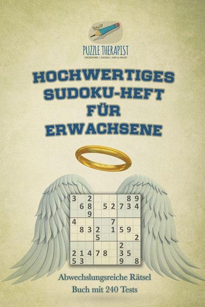 Produktbild: Hochwertiges Sudoku-Heft f&uuml;r Erwachsene | Abwechslungsreiche R&auml;tsel Buch mit 240 Tests