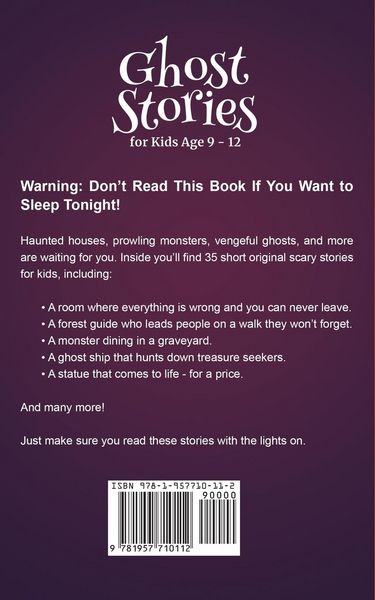 Produktbild: Ghost Stories for Kids Age 9 - 12