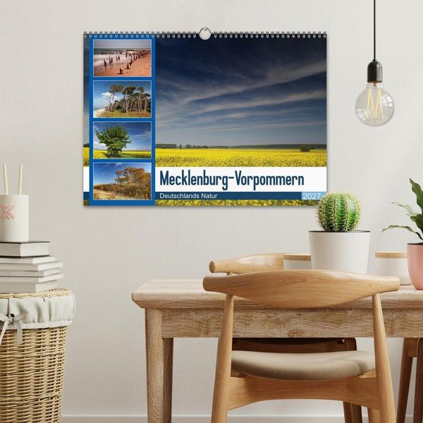 Produktbild: Mecklenburg-Vorpommern (Wandkalender 2027 DIN A3 quer), CALVENDO Monatskalender