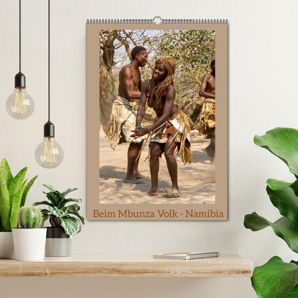Produktbild: Beim Mbunza Volk - Namibia (Wandkalender 2026 DIN A2 hoch), CALVENDO Monatskalender