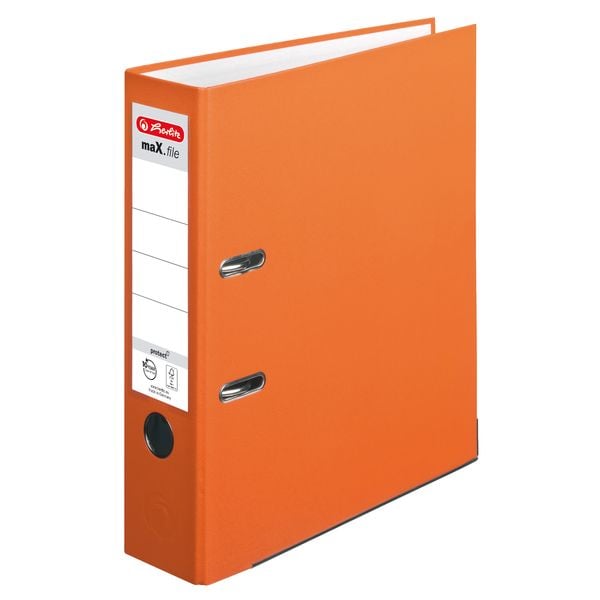 Herlitz Ordner MaX File Protect A4 8cm Orange