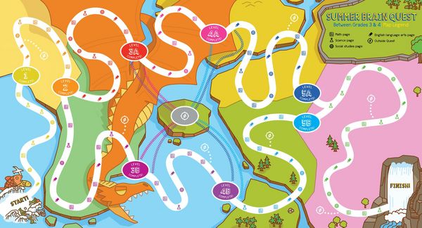 Produktbild: Summer Brain Quest: Between Grades 3 & 4
