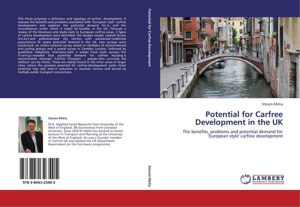 Produktbild: Potential for Carfree Development in the UK