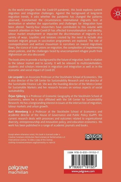Produktbild: Migration and Integration in a Post-Pandemic World