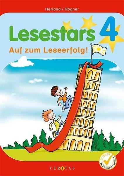 Produktbild: Lesestars Lesestufe 4. &Uuml;bungsbuch mit L&ouml;sungen