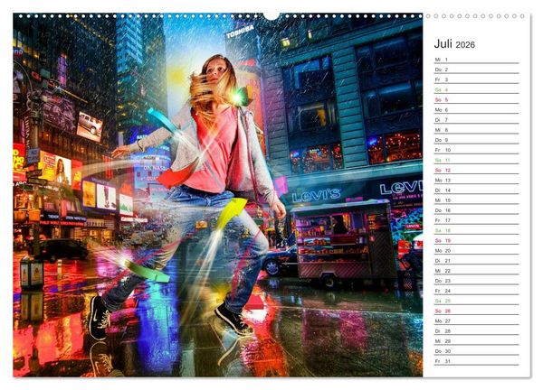Produktbild: HipHopDance (hochwertiger Premium Wandkalender 2026 DIN A2 quer), Kunstdruck in Hochglanz