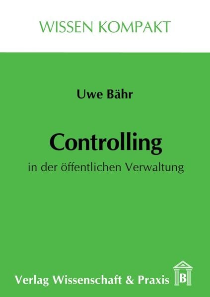 Produktbild: Controlling in der &ouml;ffentlichen Verwaltung