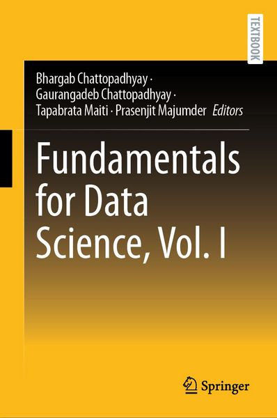 Produktbild: Fundamentals for Data Science, Vol. I
