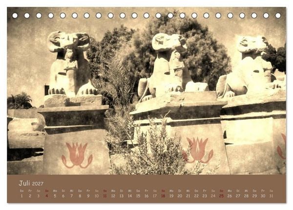 Produktbild: &Auml;gypten Nostalgie & Antike 2027 (Tischkalender 2027 DIN A5 quer), CALVENDO Monatskalender