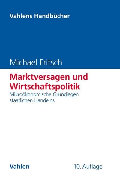 Produktbild: Marktversagen und Wirtschaftspolitik