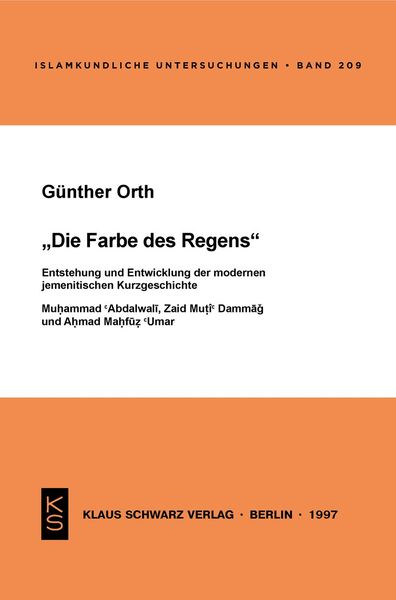 Produktbild: Die Farbe des Regens