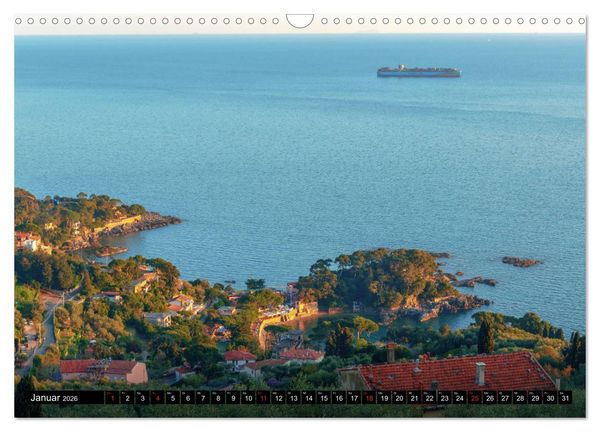 Produktbild: Bunte Woche in Ligurien (Wandkalender 2026 DIN A3 quer), CALVENDO Monatskalender