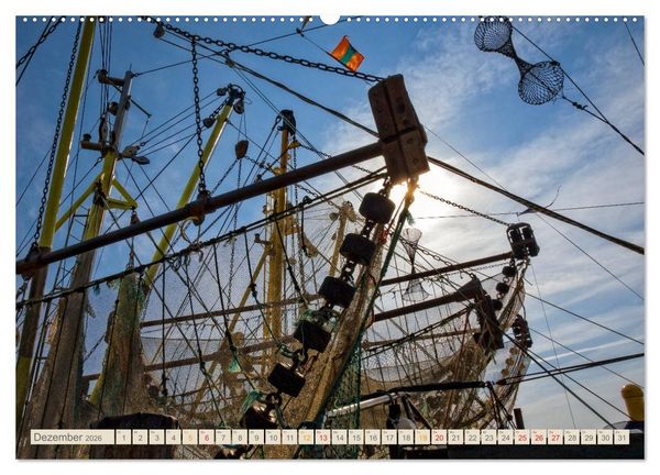 Produktbild: Reise an die Nordsee - Greetsiel (hochwertiger Premium Wandkalender 2026 DIN A2 quer), Kunstdruck in Hochglanz
