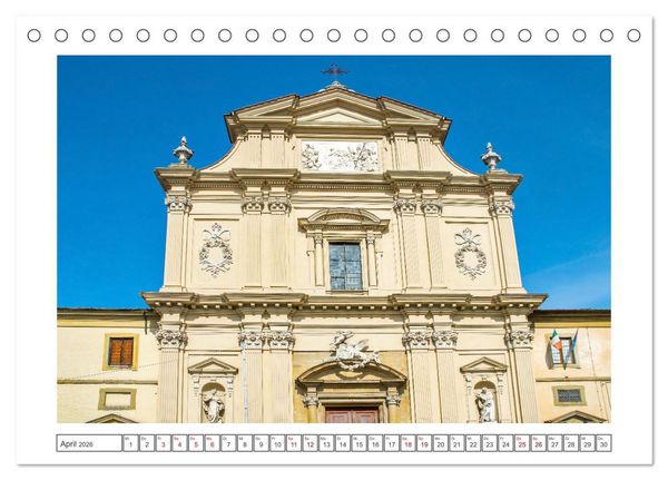 Produktbild: Florenz - Reiseziel in der Toskana (Tischkalender 2026 DIN A5 quer), CALVENDO Monatskalender