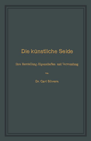 Produktbild: Die k&uuml;nstliche Seide
