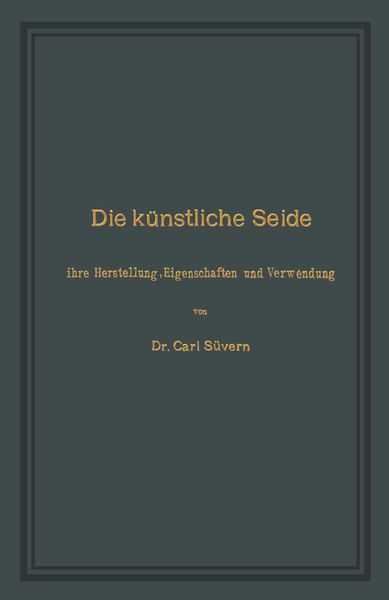 Produktbild: Die k&uuml;nstliche Seide