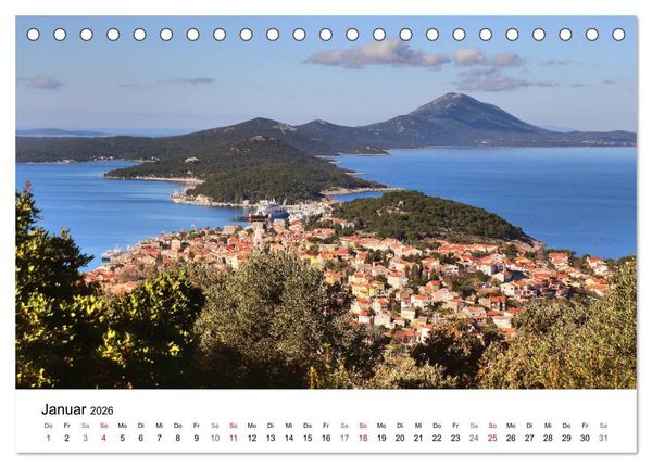 Produktbild: Kroatiens Inselzauber, Losinj (Tischkalender 2026 DIN A5 quer), CALVENDO Monatskalender