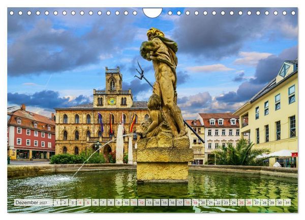 Produktbild: Weimar Impressionen (Wandkalender 2027 DIN A4 quer), CALVENDO Monatskalender
