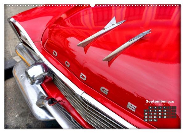 Produktbild: Dodge Coronet - Ein Traumcabrio in Kuba (hochwertiger Premium Wandkalender 2026 DIN A2 quer), Kunstdruck in Hochglanz
