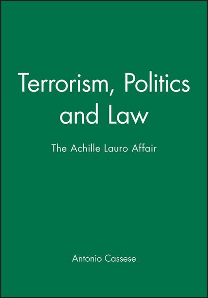Produktbild: Terrorism, Politics and Law