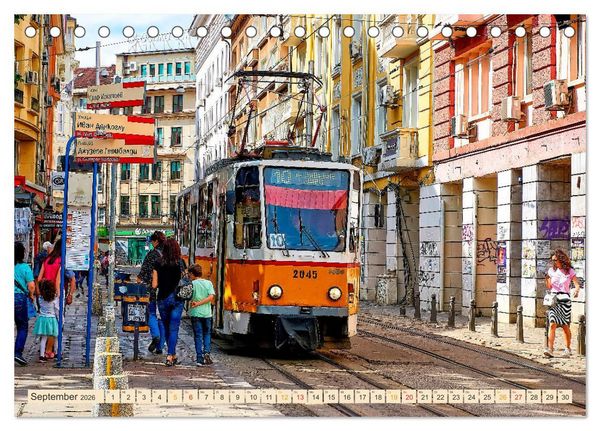 Produktbild: Ich fahre gern Stra&szlig;enbahn (Tischkalender 2026 DIN A5 quer), CALVENDO Monatskalender